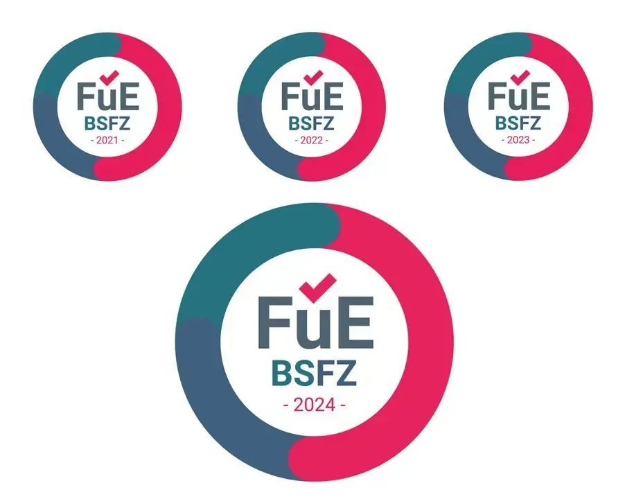 BSFZ seal for research and development (R&D - 2024) awarded by the Research Allowance Certification Agency.